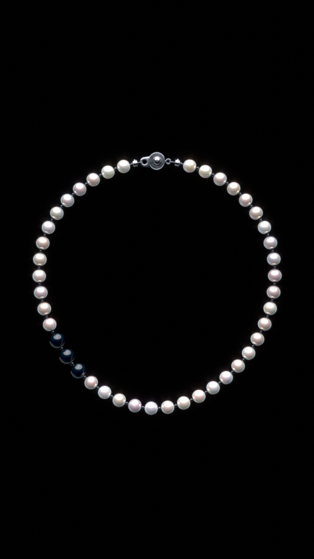 P24O2 pearl necklace