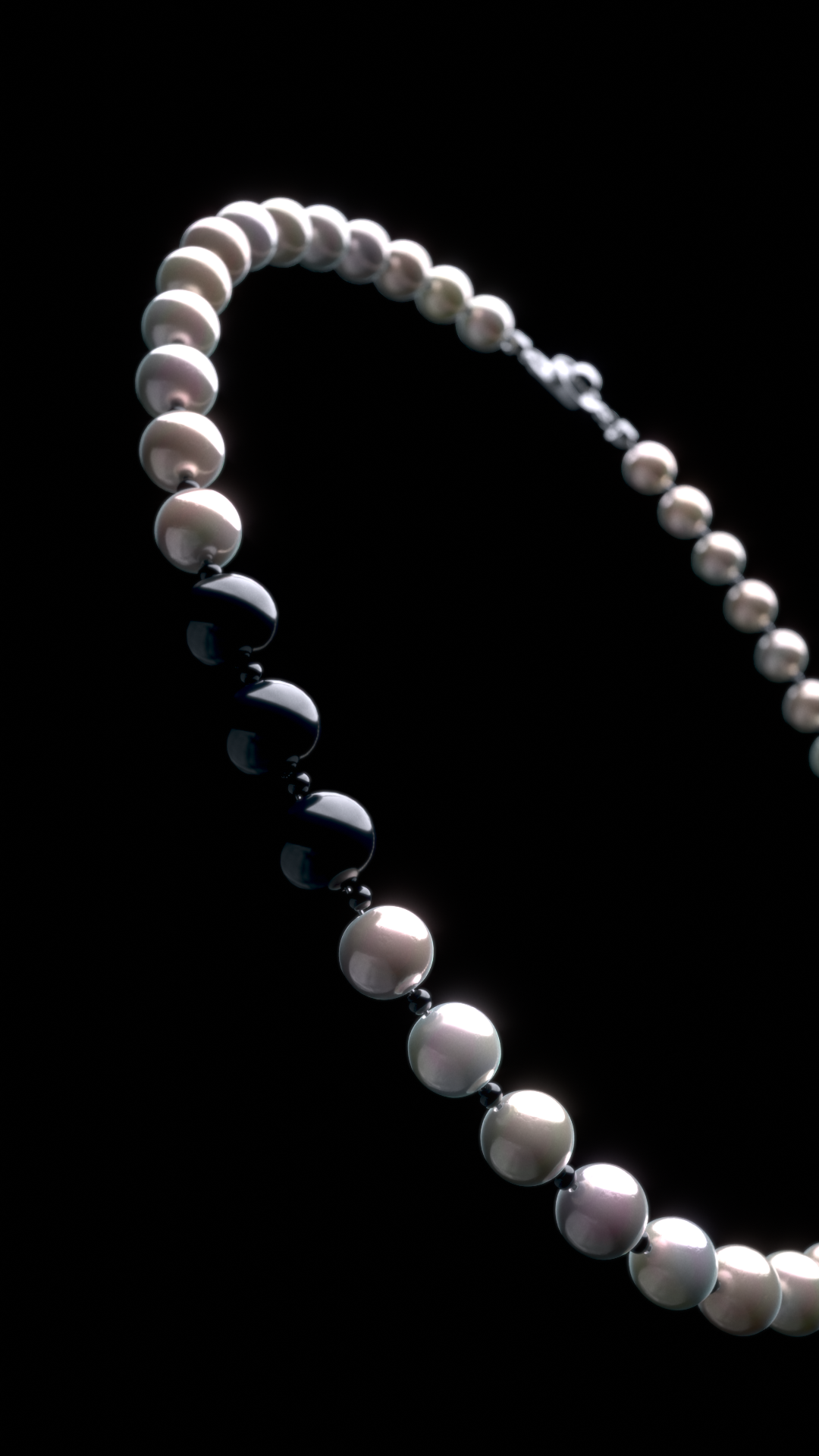 P24O2 pearl necklace