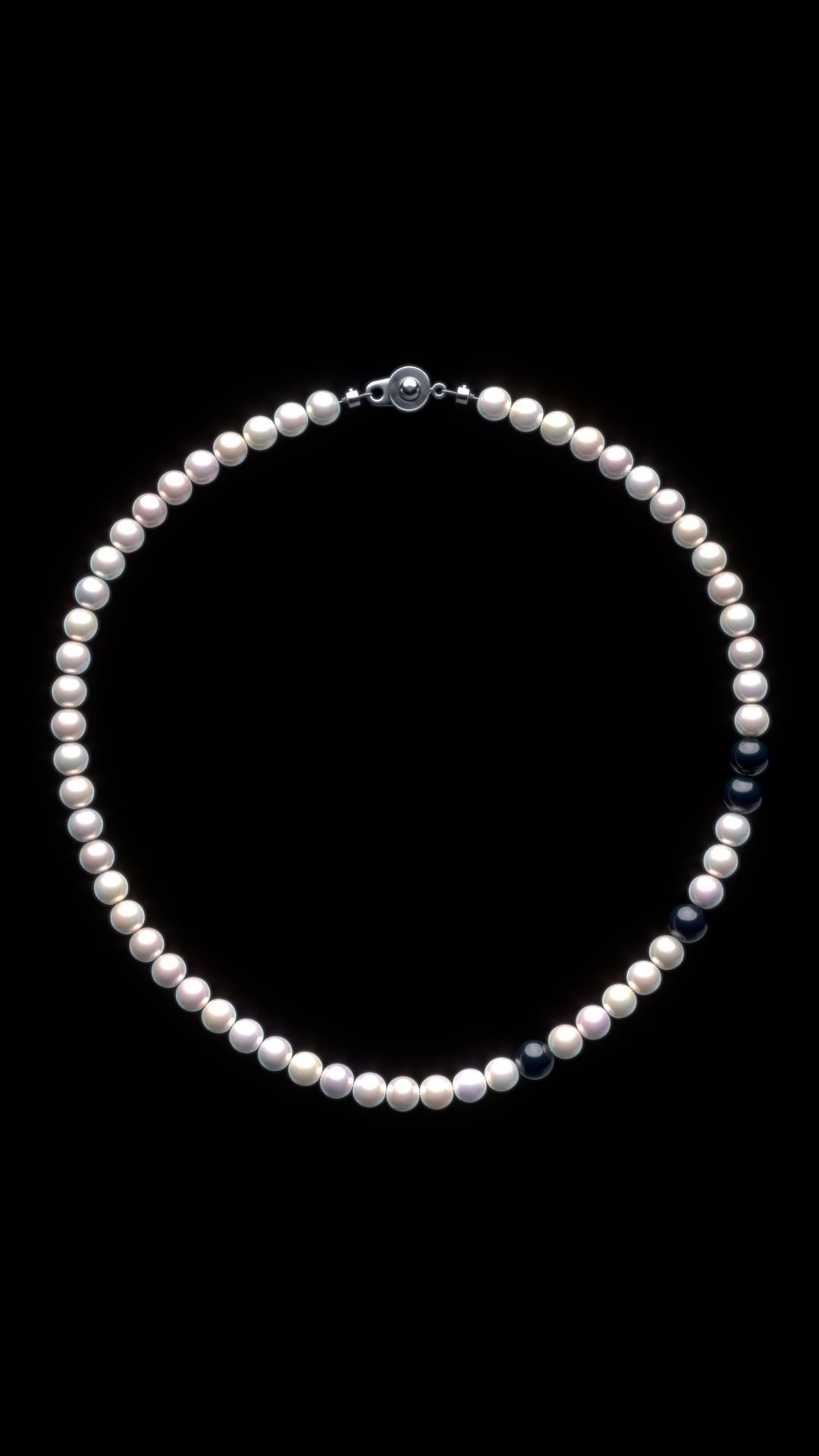 P33O4 pearl necklace