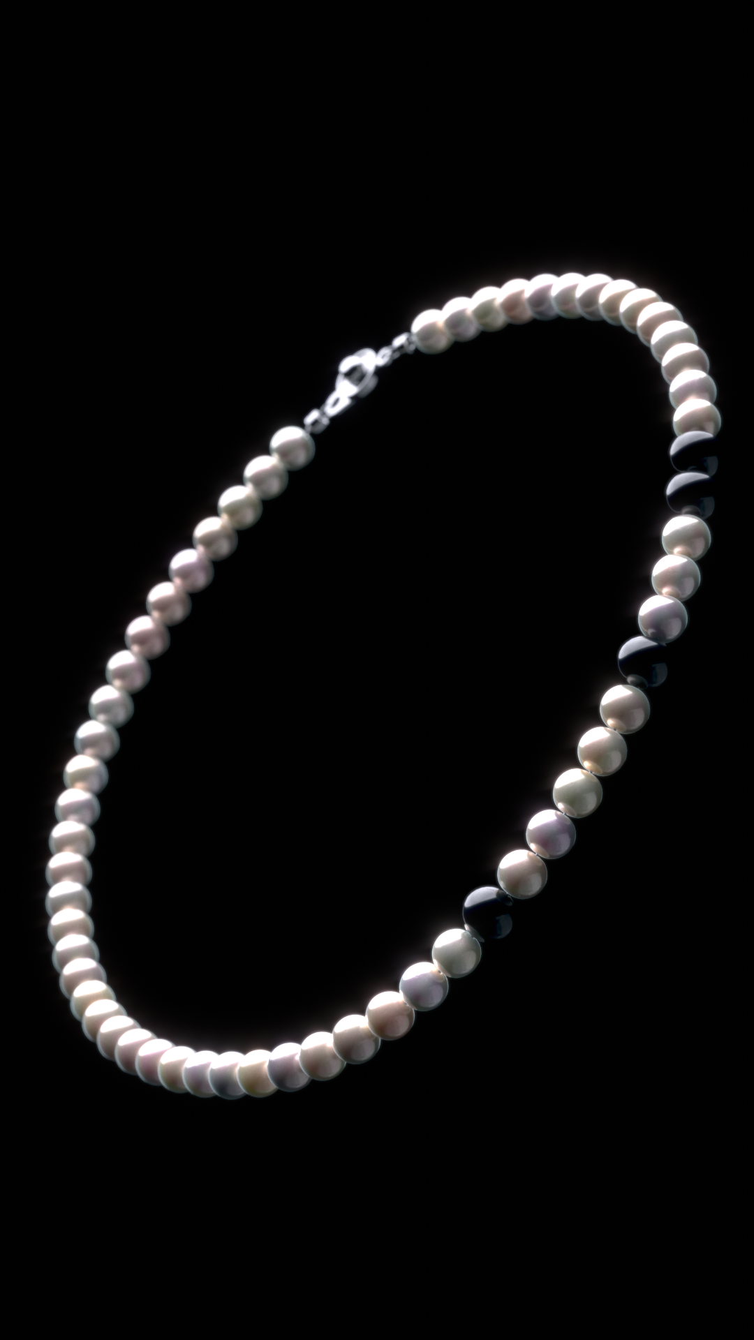 P33O4 pearl necklace