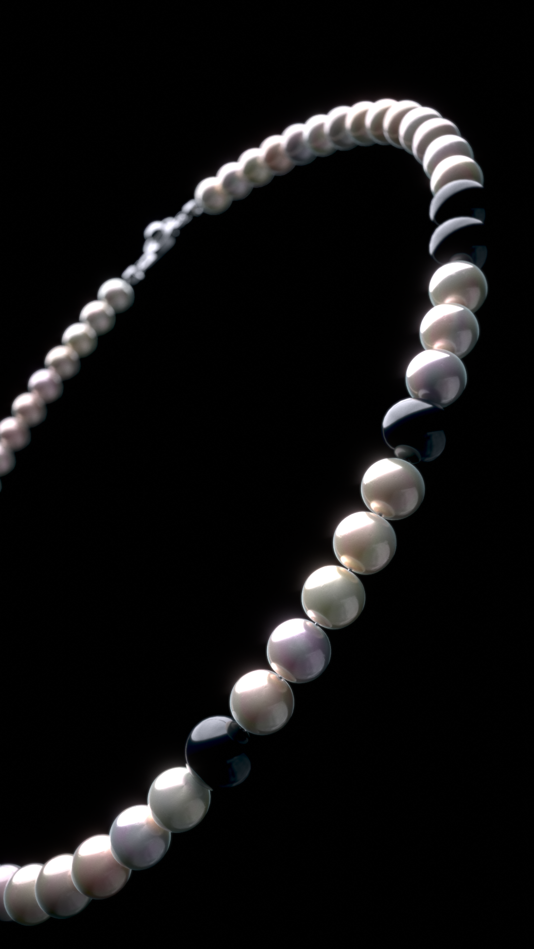 P33O4 pearl necklace